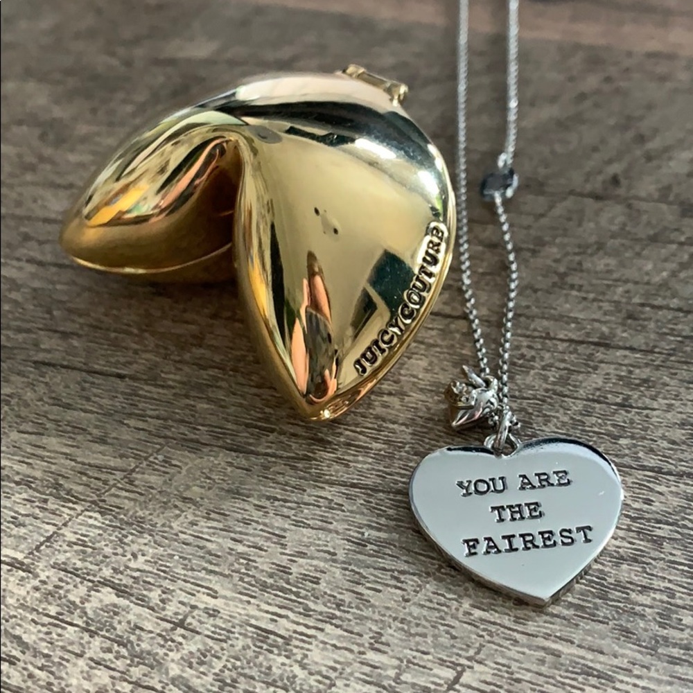 JUICY COUTURE - Fortune cookie Necklace (fairest)